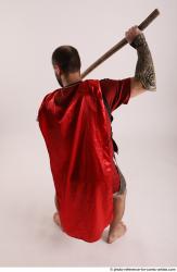 MARCUS STANDING POSE WITH SPEAR